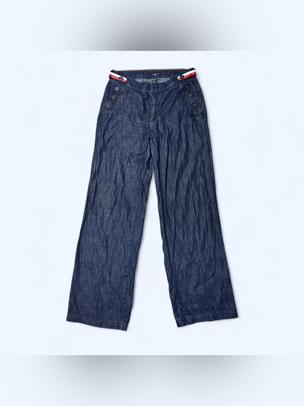 Y2K Grunge Wide Leg Pants by Tommy Hilfiger!